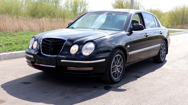 2007 Kia Opirus 3.5L (203). Обзор (интерьер, экстерьер, двигатель). смотреть онлайн