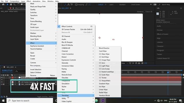 After Effect CC 2019 Editing Test without GPU - Ryzen 3200g смотреть онлайн