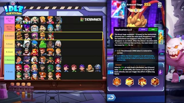 TIER LIST For July (Very Outdated) | Idle Survivors: Last Stand смотреть онлайн