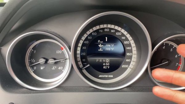 AMG Menu Features on Non-AMG W204 Models