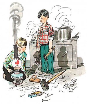 02 Н.Носов. Весёлая семейка. Неожиданное препятствие