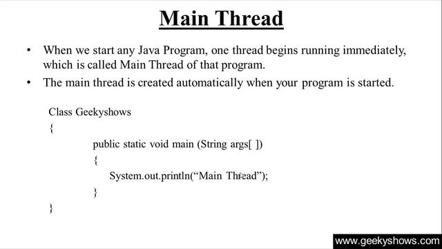 299. Main Thread in Java Programming (Hindi) смотреть онлайн