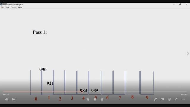 Radix sort using Arrays смотреть онлайн
