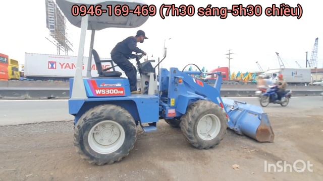 Máy Xúc MITSUBISHI WS300A-2. đã Về Bình Thuận