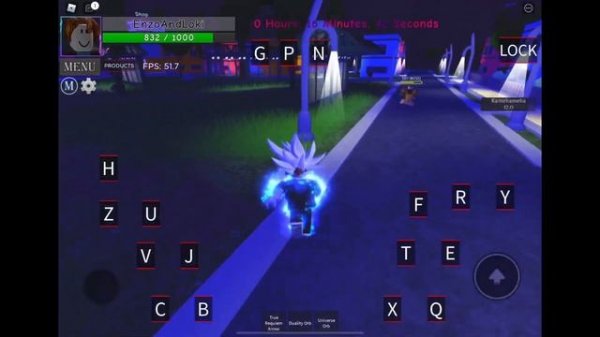 AUT - Crafting and Testing Out STWR Shadow The World Requiem In Roblox A Universal Time!