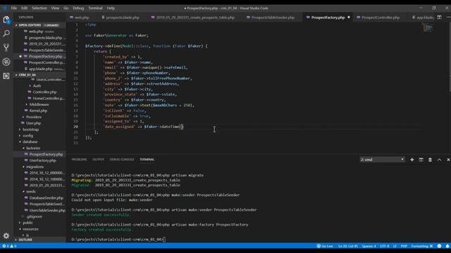 Build a CRM using Laravel 5.7 - Part 5 смотреть онлайн