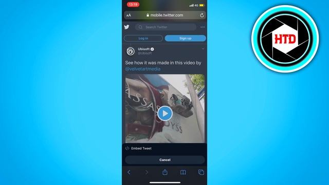 How to Embed Video on Twitter (2023) смотреть онлайн