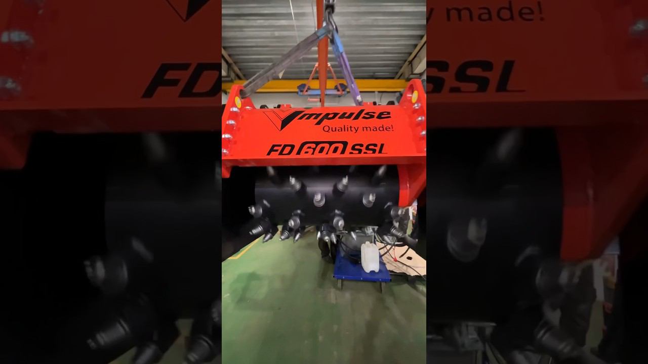 Impulse FD600 #минипогрузчик #спецтехника #экскаватор #bobcat #loader смотреть онлайн