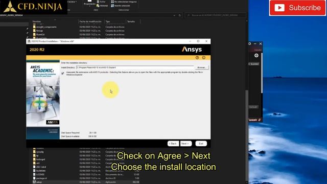 ✅ Installing #ANSYS 2020 R2 (Student Version)