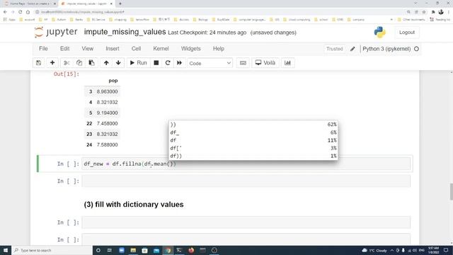 How to impute missing data values -with Python Pandas смотреть онлайн