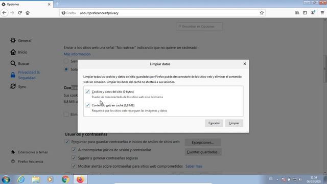 ? Como ELIMINAR las COOKIES y datos del sitio en MOZILLA FIREFOX ? fácil (2023) смотреть онлайн