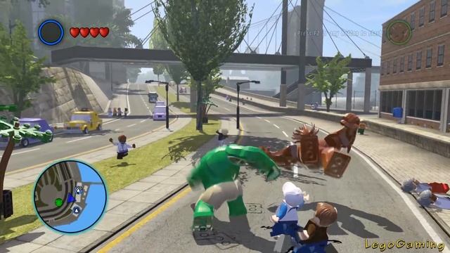 Hulk (Transformation) Vs Groot - Lego Marvel Super Heroes Game смотреть онлайн