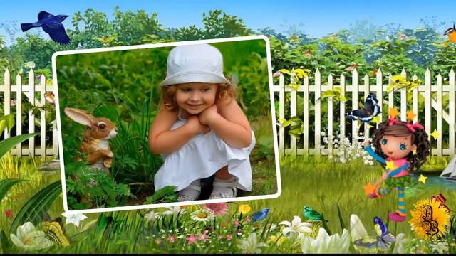 Детское слайд шоу Лето смотреть онлайн