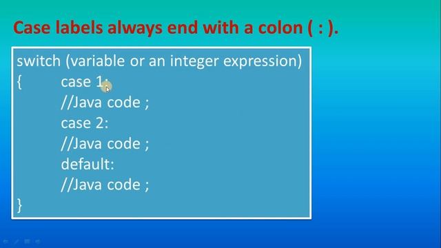 Switch Statement in JAVA,#29 смотреть онлайн