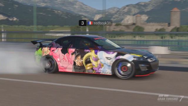 Gran Turismo 7_Drift Rx8 720 sur le pont 😎 смотреть онлайн