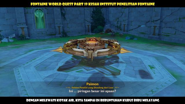 Gelar Baru di Fontaine! Alur Cerita World Quest #19 Kisah Institut Penelitian Fontaine смотреть онлайн