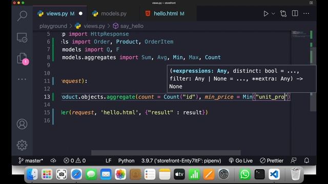 HOW TO USE AGGREGATING OBJECTS IN DJANGO | Ep-31 смотреть онлайн