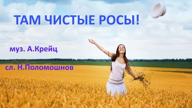 Там чистые росы! (А.Крейц - Н.Поломошнов) смотреть онлайн