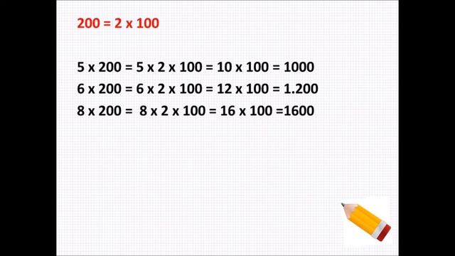 Умножение на сотни. Умножение на 100, 200, 300 и так далее смотреть онлайн