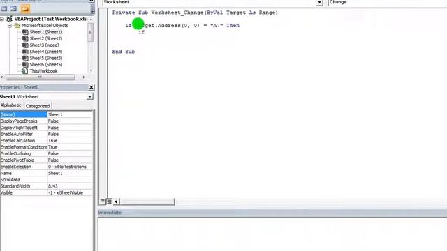 VBA code to validate the worksheet data (worksheet event) смотреть онлайн