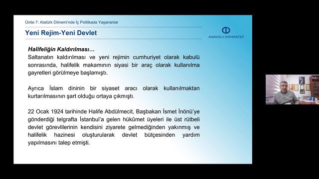 ATATÜRK İLKELERİ VE İNKİLAP TARİHİ 1 ( UNİTE 7 ) смотреть онлайн