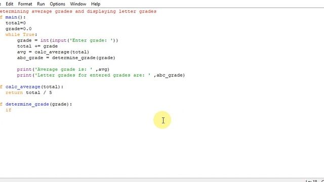python program determine the grade of score of students смотреть онлайн