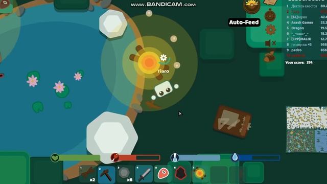 Летсплей по игре Starve.io/КЛОН Minecraft/1часть смотреть онлайн