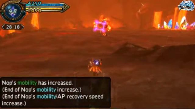 [3DS] Final Fantasy Explorer | Ifrit Boss Battle (Play as Samurai) смотреть онлайн