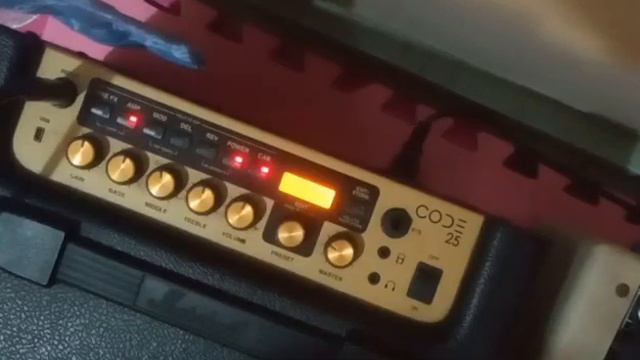 MARSHALL CODE 25 DEMO TEST