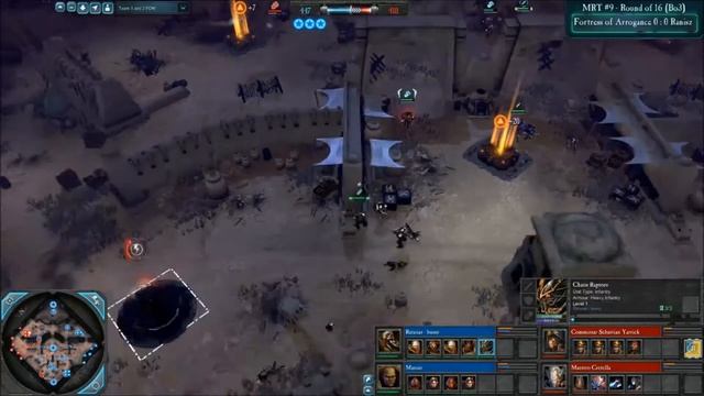 Dawn of War 2:Retribution - MRT#9 - Round of 16 (Game 1): Fortress of Arrogance vs. Ranisz смотреть онлайн