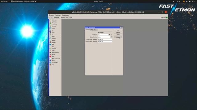 Netflow / IPFIX Configuration On Mikrotik