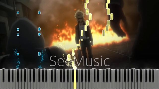 My Hero Academia Season 6 Episode 21 OST - All Might vs. Assassins Piano Cover смотреть онлайн