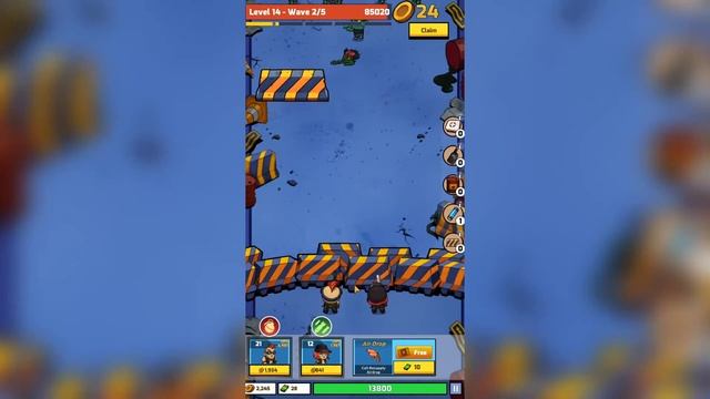 Zombie Idle Defense - ПРОКАЧАЙ ГЕРОЕВ и ОРУЖИЕ чтобы ЗАЩИТИТЬСЯ от ЗОМБИ! смотреть онлайн