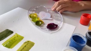 Смешивание гуаши / Основные правила