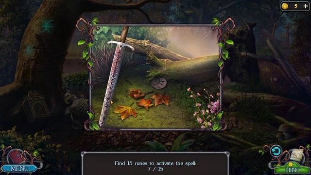 Runes Puzzle: Legendary Tales 2 Cataclysm Walkthrough hidden objects puzzle clue hint смотреть онлайн