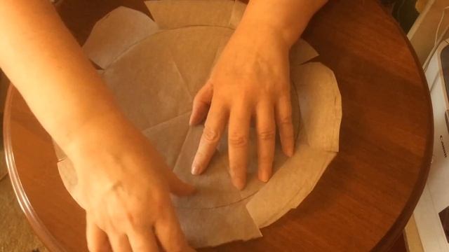 Подготовка круглой формы для выпечки бисквита смотреть онлайн