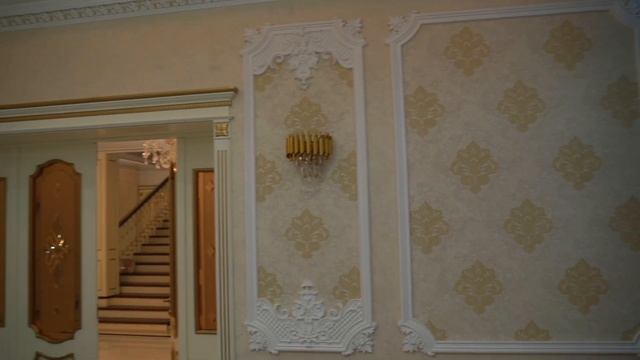 Дизайн интерьера загородного дома в классическом стиле в Таджикистан, БОХТАР смотреть онлайн