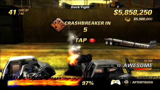 Burnout Revenge - Crash - Dock Fight - $17,414,450 (World Record)