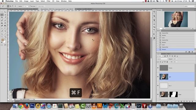 Easy Beauty Photoshop Retouching Tutorial смотреть онлайн