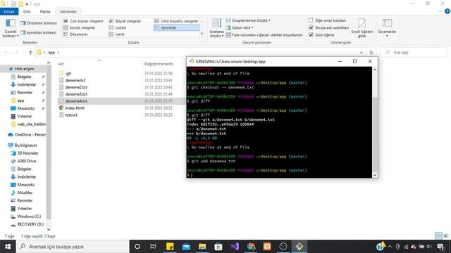 Git Dersleri -10- Git Değişiklikleri Geri Alma (Restore) смотреть онлайн