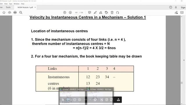 Instantaneous Centres problem1 смотреть онлайн