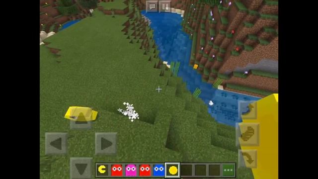 Pac-Man Add-on minecraft bedrock edition смотреть онлайн