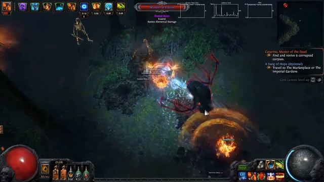 (Path of Exile 2.0) Scion CoC Barrage - Mapping Test смотреть онлайн