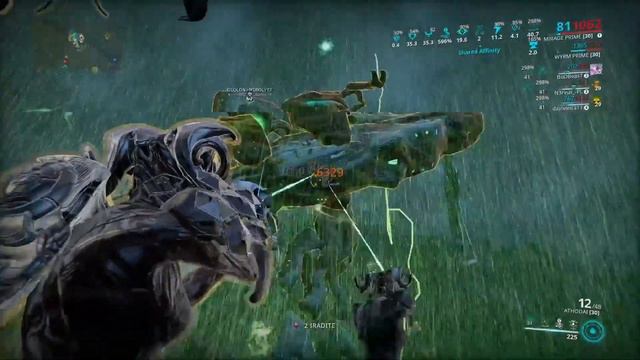 Warframe || Eidolons || Mirage DPS 5x3 Synapse/Athodai ||Teaser смотреть онлайн