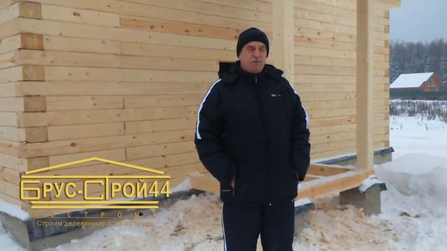 Видеоотзыв о строительстве дома по адресу Кержачский район, Владимирская область. смотреть онлайн