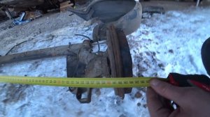 Замеры балки на skoda octavia tour 2004-2009