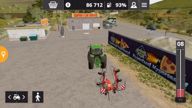 #fs20 || harvesting grass and hay || заготовка травы и сена || смотреть онлайн