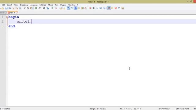 [Remake] Code & Compile Pascal in Notepad++ смотреть онлайн