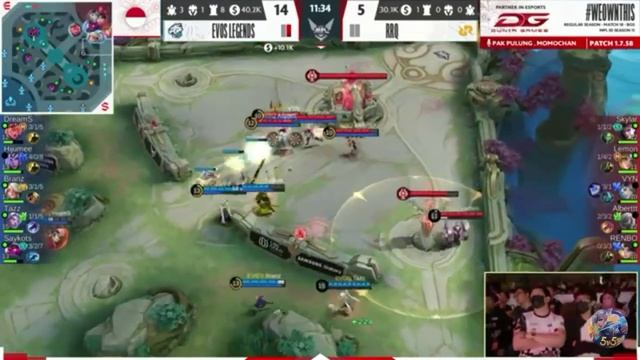 (REPLAY) EVOS BUTA MAP... RRQ VS EVOS LEGENDS GAME 2 || MPL S11 MINGGU KE 2 смотреть онлайн