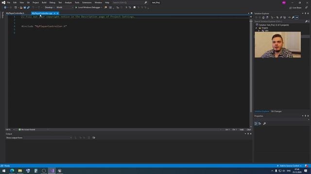 Создание онлайн игр / Уроки по Unreal Engine 4 / #3 - настраиваем базовую архитектуру проекта смотреть онлайн